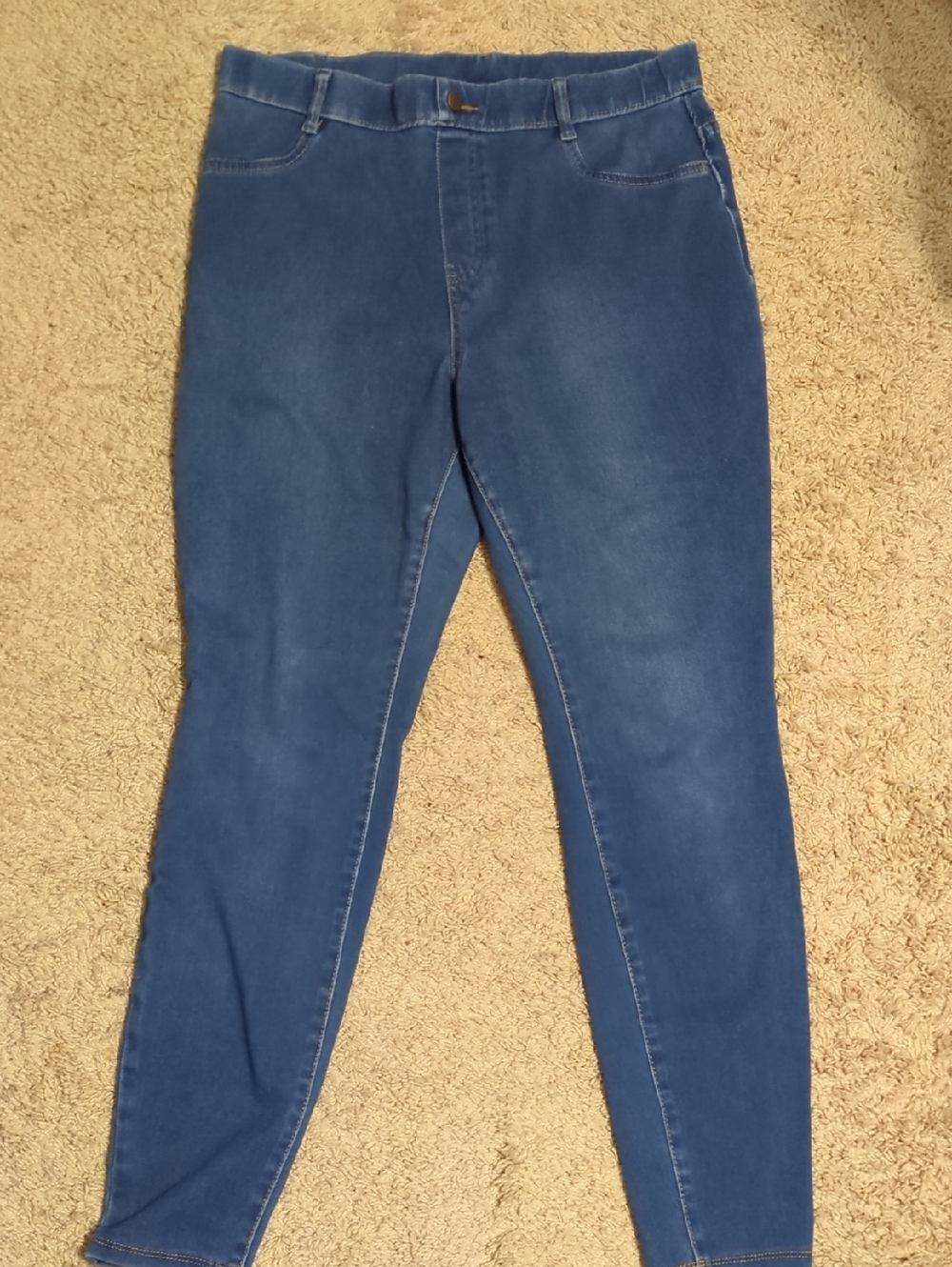 Time and Tru Women's Blue Stretch Jeggings